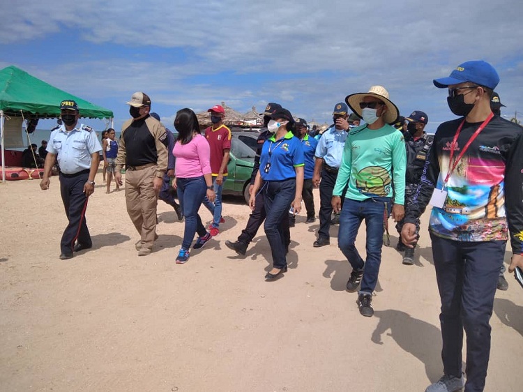 Autoridades supervisan dispositivo Carnaval en Paraguaná