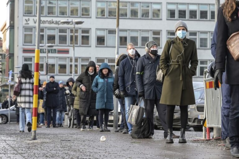 Suecia eliminará todas las restricciones por la pandemia el 9 de febrero
