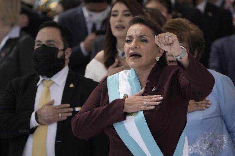 La presidenta de Honduras solicita a la ONU crear una comisión anticorrupción