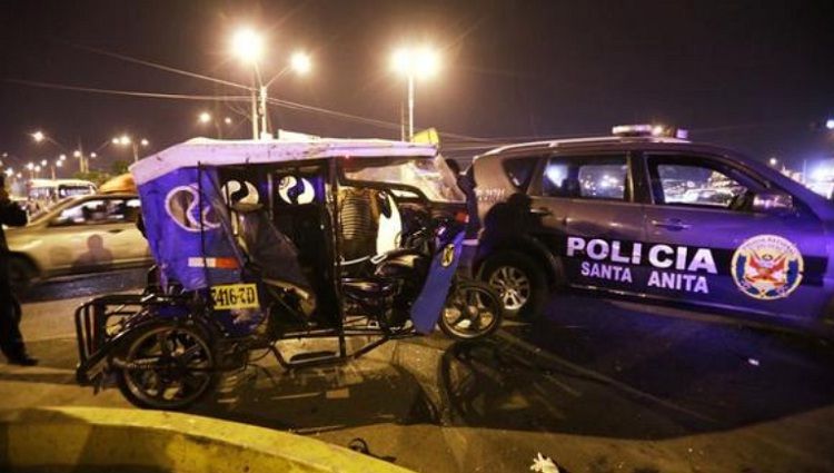 En accidente de transito falleció venezolana que viajaba en mototaxi con sus dos hijos en Perú