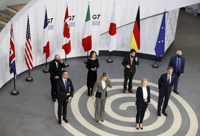 G7 condena ataque a Ucrania y ofrece “solidaridad inquebrantable”