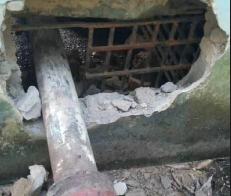 Hurtan materiales del llenadero de agua potable del El Jabillo en el estado Trujillo