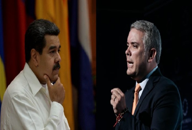 Duque llama «asesino» a Maduro, quien habló de “nueva etapa de relaciones de paz” con Petro