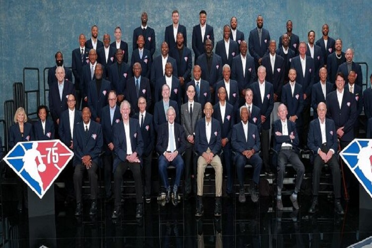 NBA realizó homenaje a 75 mejores jugadores de su historia