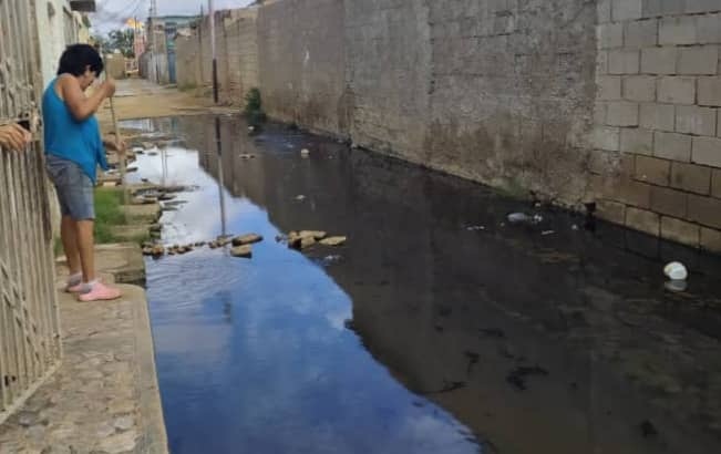 Varias comunidades de Carirubana están invadidas de aguas putrefactas