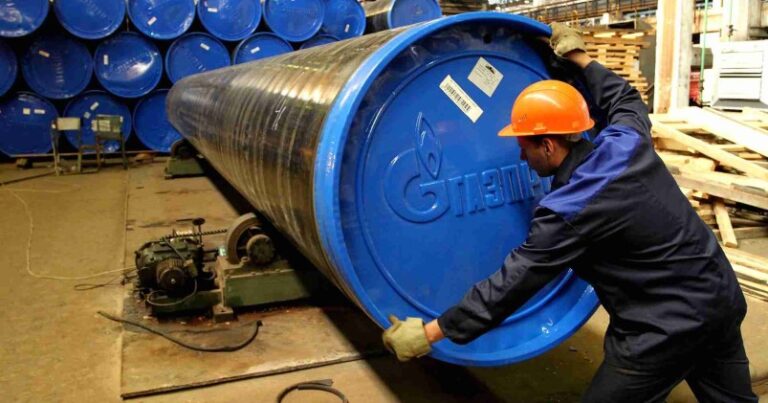 Gazprom asegura que sigue suministrando gas de forma regular a Europa
