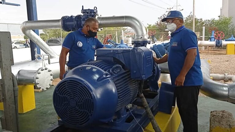 Tercer equipo en E/B Sur aumentará frecuencia de suministros de agua potable