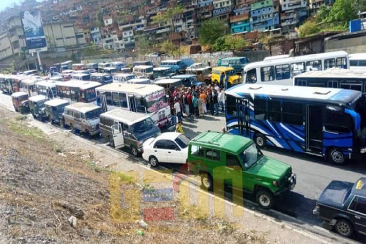 Caracas| Protesta con cierre parcial de vía Generalísimo Francisco de Miranda