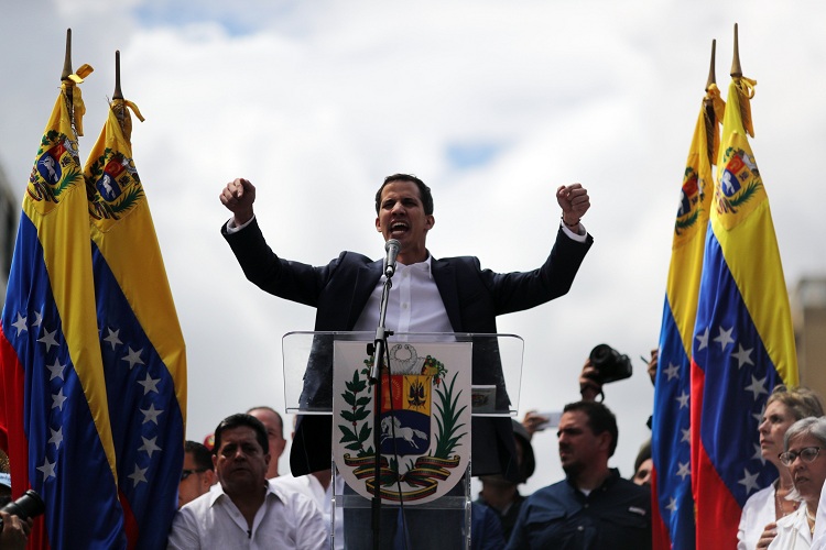 Juan Guaidó convoca a Caracas a protestar en solidaridad con Ucrania