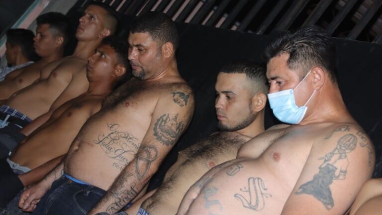 Más de 1.400 supuestos pandilleros detenidos en El Salvador en tres días