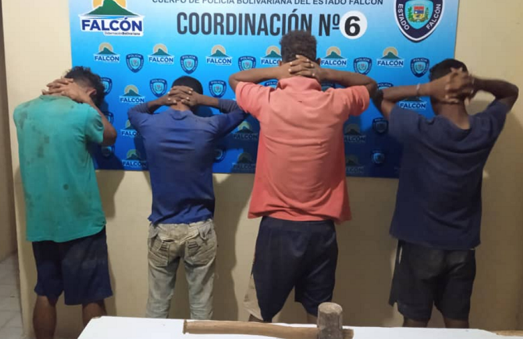 Capturados en flagrancia al desmantelar el CDI en Pueblo Nuevo