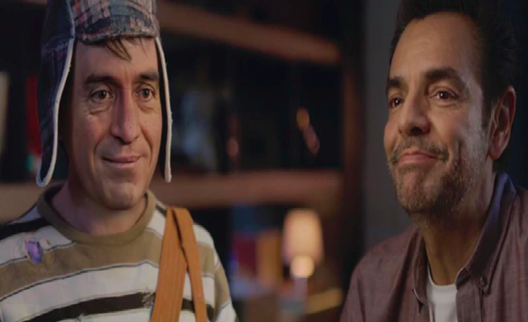 ‘El Chavo del Ocho’ aparece al lado de Eugenio Derbez en sorprendente vídeo