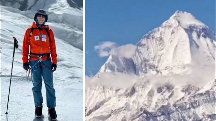 Alpinista griego muere al descender de la séptima montaña más alta del mundo