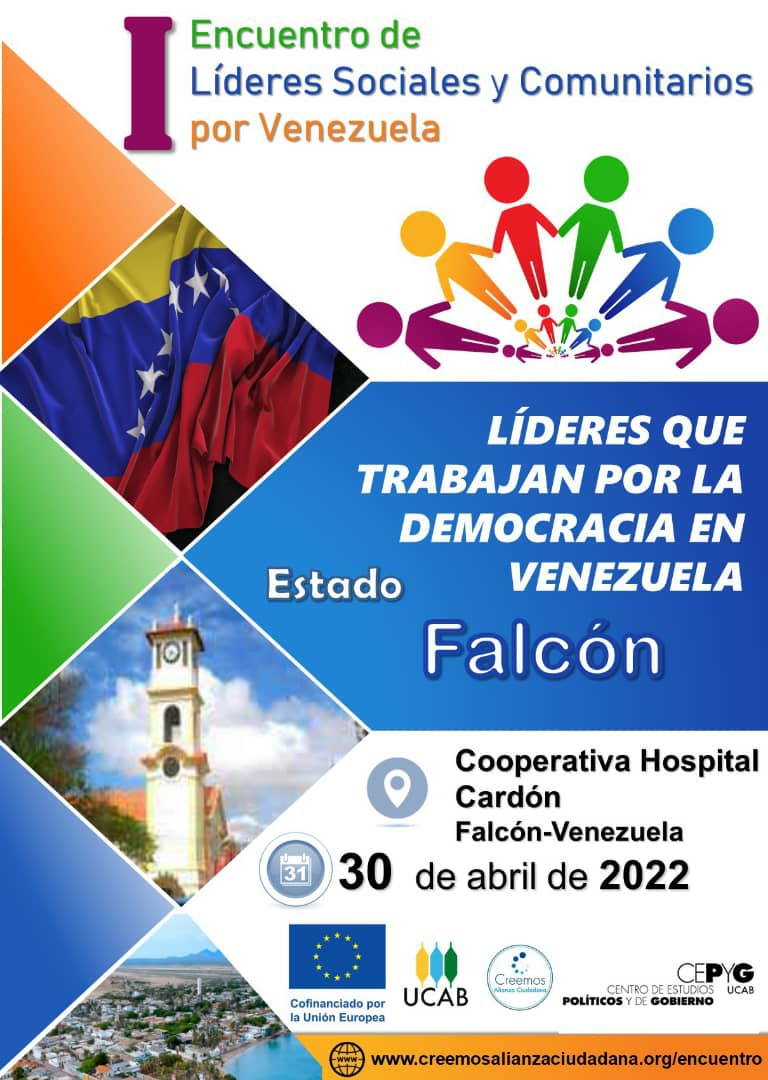 Falcón será sede del I Encuentro de Líderes Sociales y Comunitarios