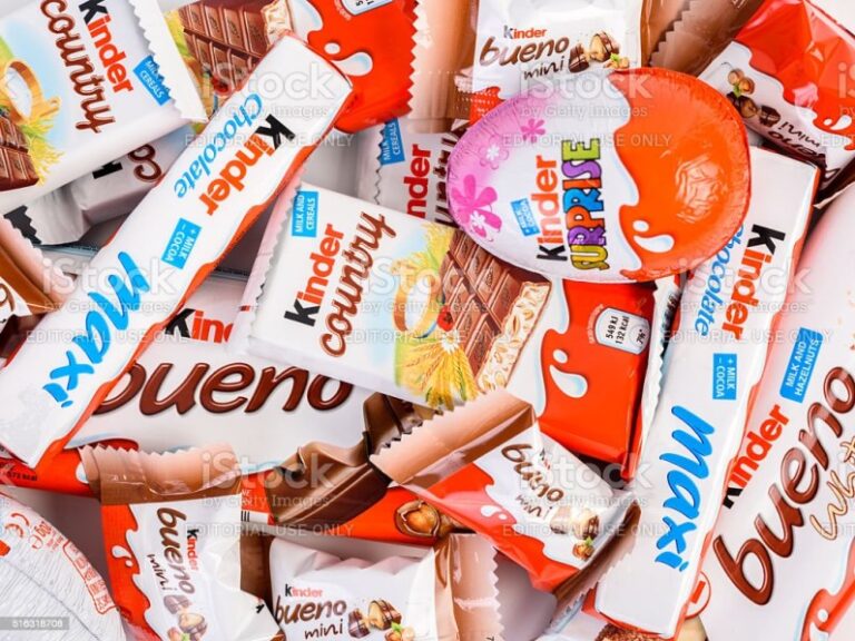 Retiran Chocolates Kinder en Europa tras decenas de casos de salmonelosis