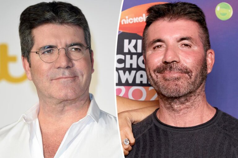 Simon Cowell aparece irreconocible por el bótox