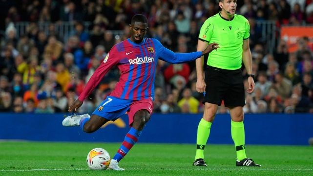 Dembélé da un paso al frente en el Barça y ‘rompe’ un récord personal