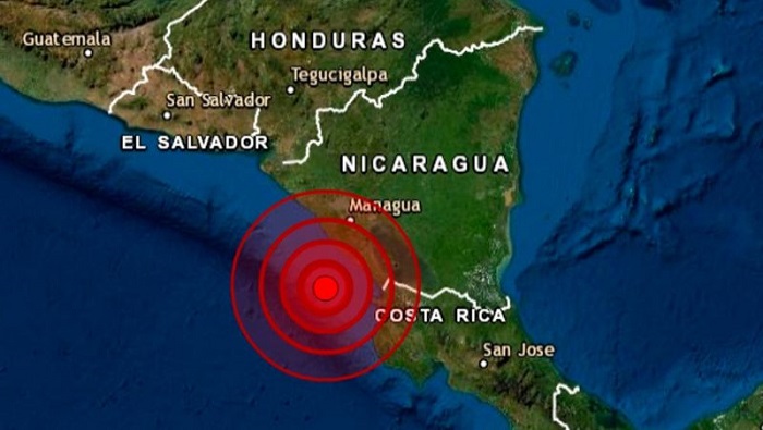 «Fue muy fuerte»: Nicaragua reportó sismo de magnitud 6,8 grados