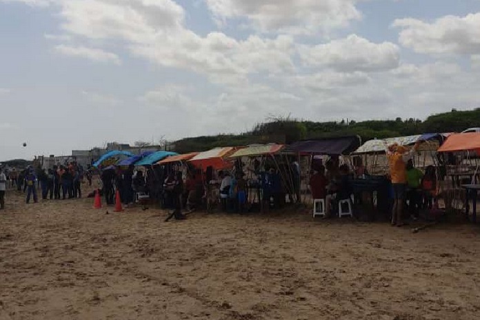 Los maracuchos volvieron a Playa Miramar