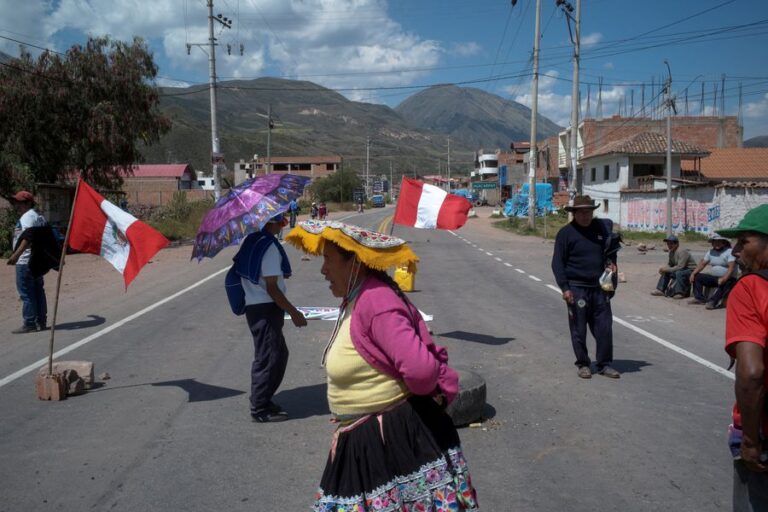 Protestan por inflación en histórica capital de Perú