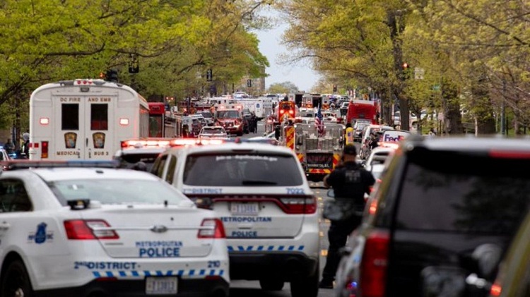Cuatro heridos y un sospechoso muerto en tiroteo en Washington