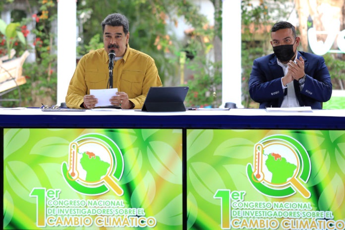 Maduro instruye crear agenda priorizada para combatir el cambio climático