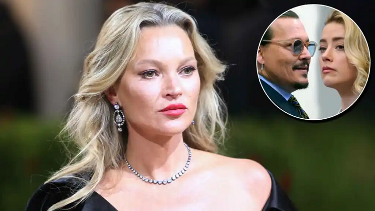 Kate Moss desmintió a Amber Heard: Johnny Depp «nunca» le pegó, ni empujó