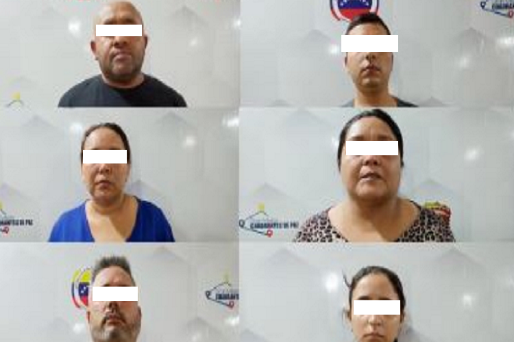 Detienen a seis estafadores que operaban con gerente bancario en el Zulia