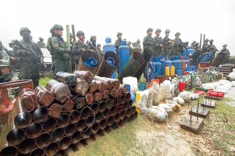 La FANB decomisó 200 trampas explosivas en Apure
