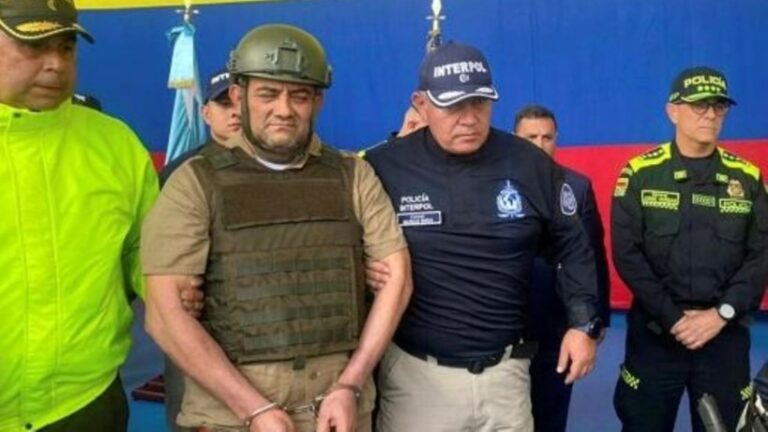 El capo de la droga colombiano «Otoniel» comparece ante el juez en EEUU