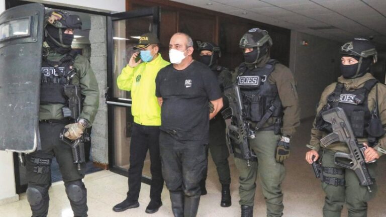 Clan del Golfo decreta «paro armado» en Colombia por extradición de Otoniel