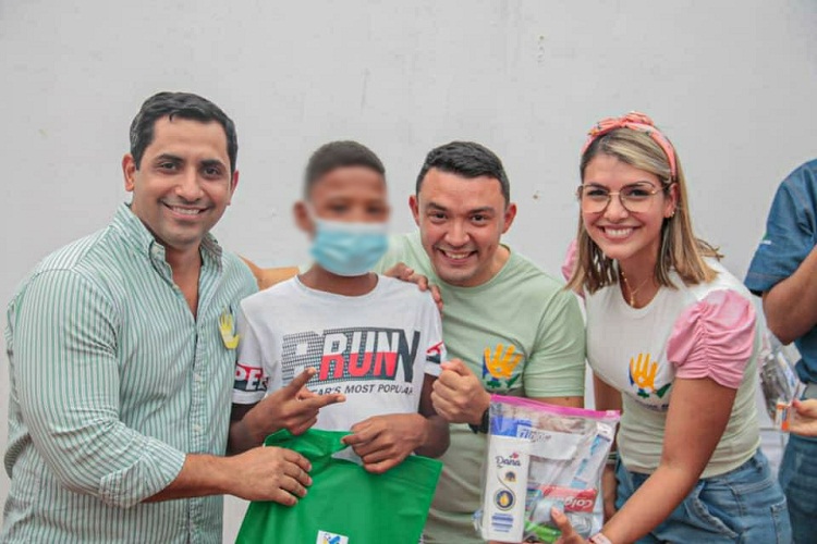 Alcalde Henry Hernández brinda protección a niños de casas de abrigo del municipio