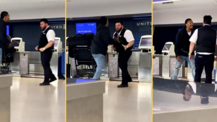 Ex jugador de la NFL fue arrestado por agredir a un trabajador en el aeropuerto de Newark (+Video)