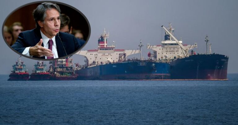 Antony Blinken: «Estados Unidos exige a Irán que libere de inmediato los dos barcos griegos”