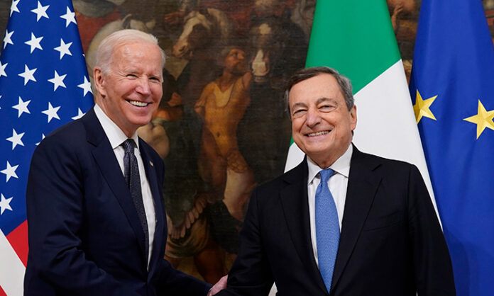 Primer ministro italiano en la Casa Blanca: “permanecemos juntos condenando la invasión de Ucrania”