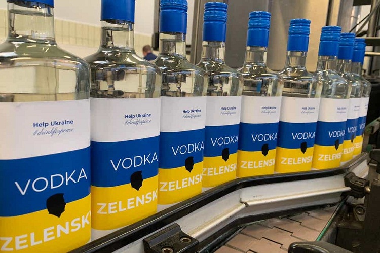 «Zelensky» la marca de vodka creada para ayudar a Ucrania