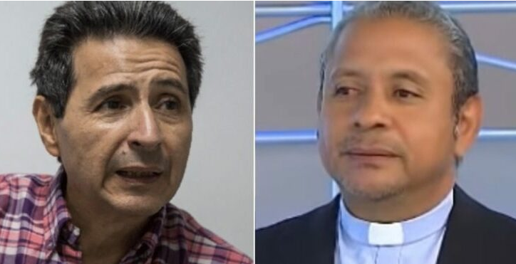 Marino Alvarado y el padre Alfredo Infante llegaron a un acuerdo conciliatorio con Lacava