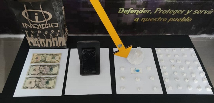 DNA incauta 43 envoltorios de cocaína a expresidiario