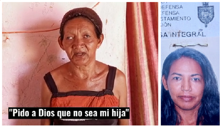 Sobre cadáver encontrado en Zumurucuare: ¡ Pido a Dios que no sea mi hija Enis!