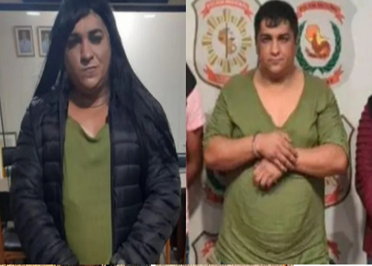 Narco paraguayo  escapó de la cárcel vestido de mujer