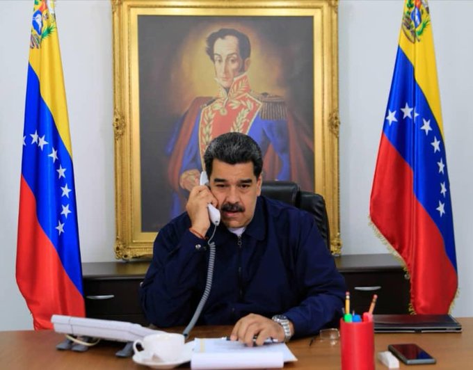 Maduro dialoga con Petro sobre el restablecimiento de la normalidad en la frontera