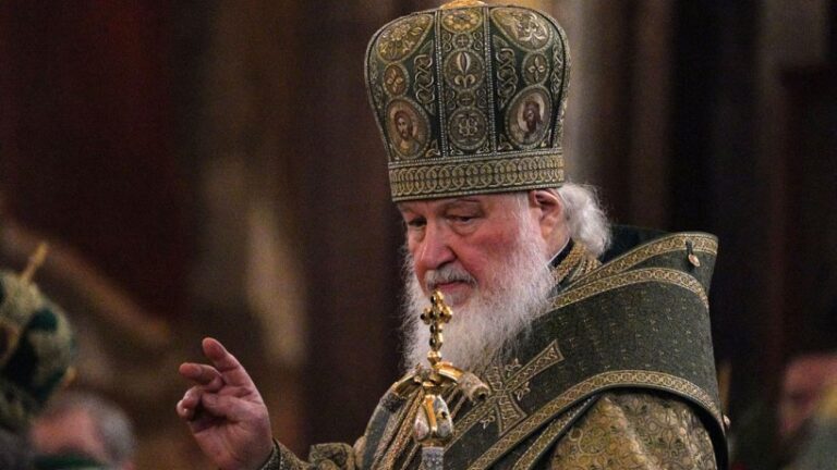El Reino Unido sanciona al patriarca ortodoxo ruso Kirill