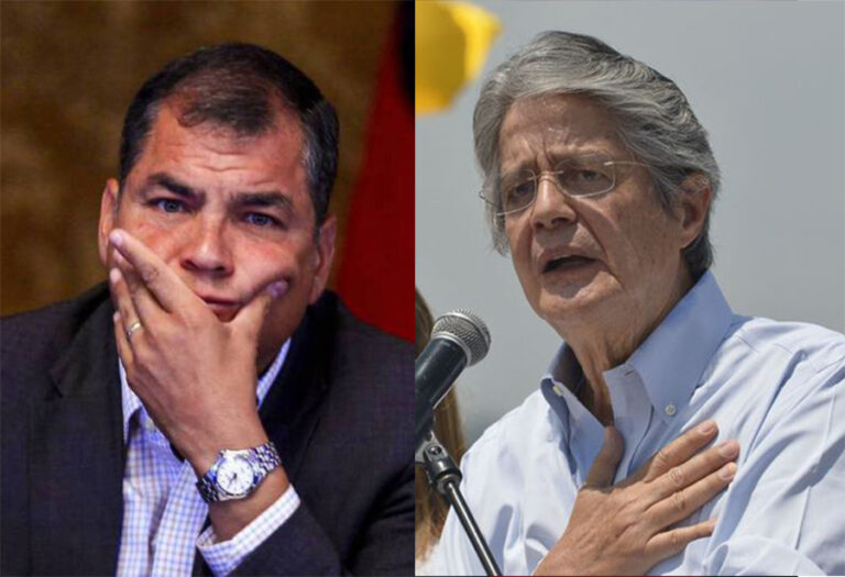 Rafael Correa promueve destitución de Guillermo Lasso