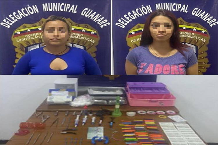Cicpc captura a dos falsas odontólogas en Guanare