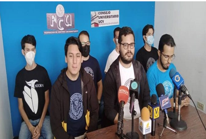 Presidente de la FCU-UCV exige la liberación de los jóvenes detenidos por recordar a Neomar Lander