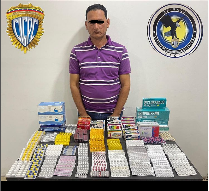 Cicpc incautó en Valencia 4 mil medicamentos procedentes de Colombia