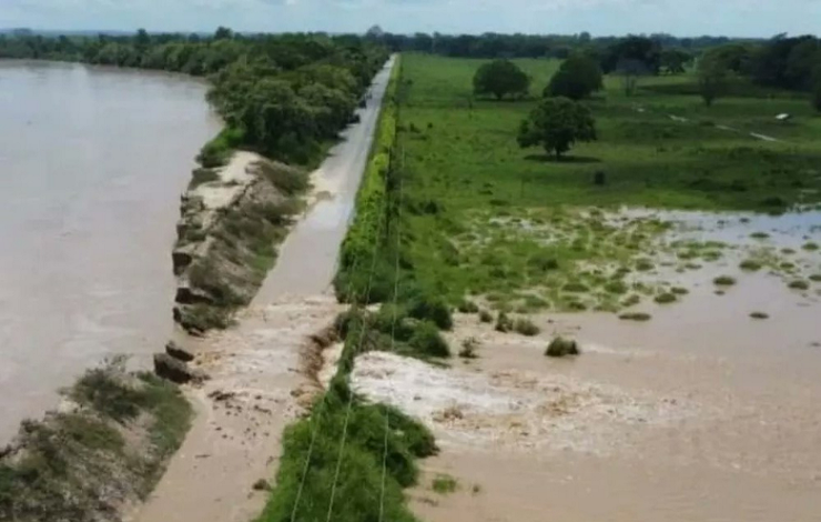 Márquez: “Río Zulia cambió de cauce y continúa inundando zonas productivas de Catatumbo”
