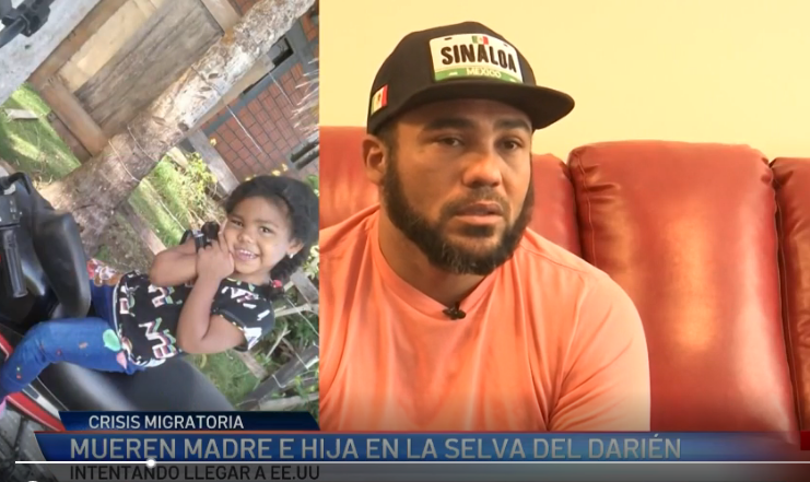 Venezolano que perdió a su esposa e hija en la selva del Darién: El sueño americano es lo peor