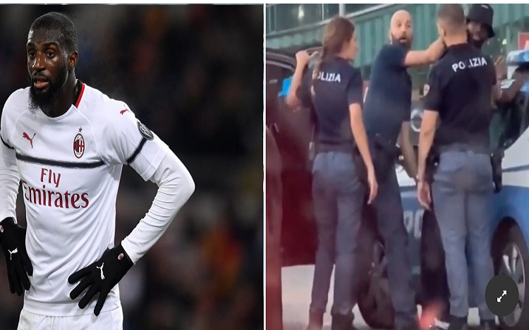 Con armas de fuego y en el medio de la calle: detienen por error a un jugador del Milan