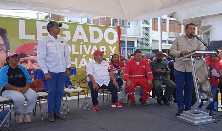 Militantes de la Revolución Bolivariana celebraron el cumpleaños de Chávez en Carirubana 
